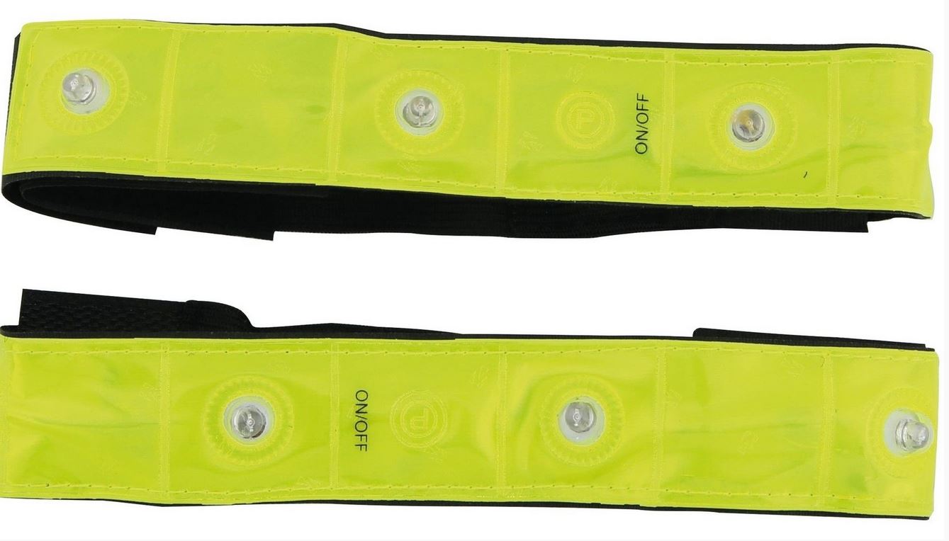 Reflex "Klettband LED Gelb"