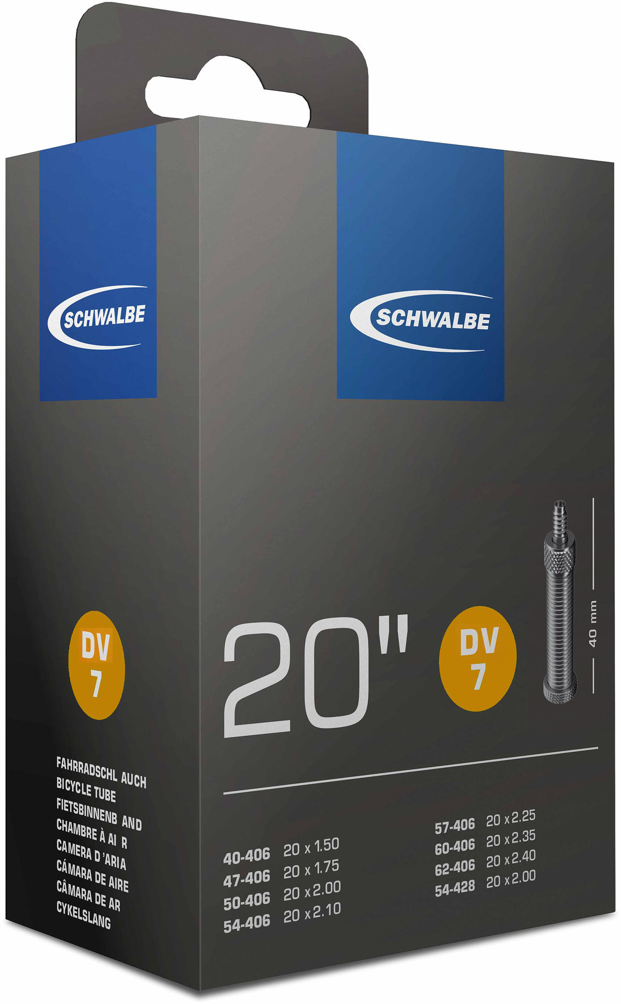 Schlauch "DV7" SCHWALBE