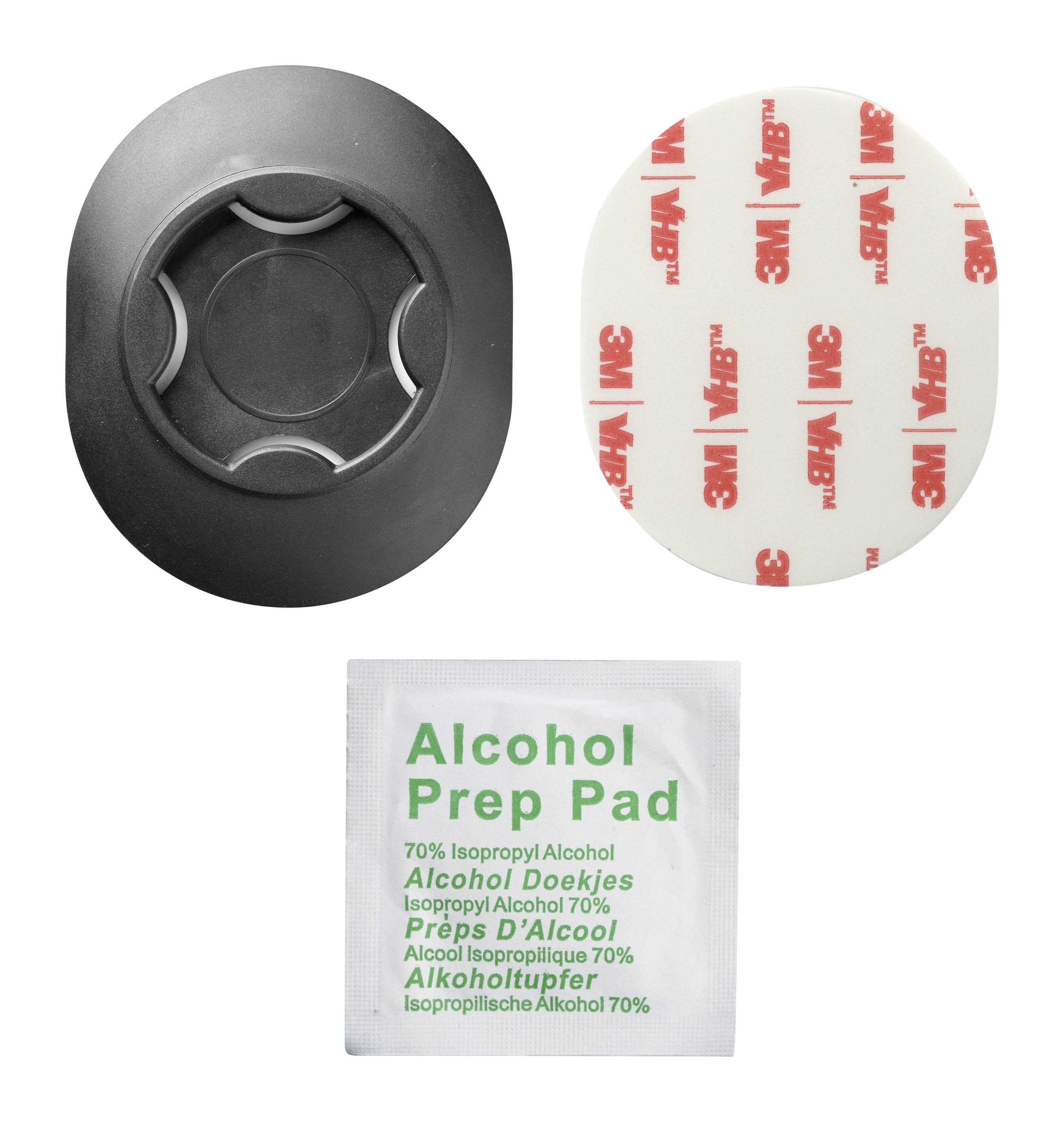 Interphone Quiklox Klebesockel