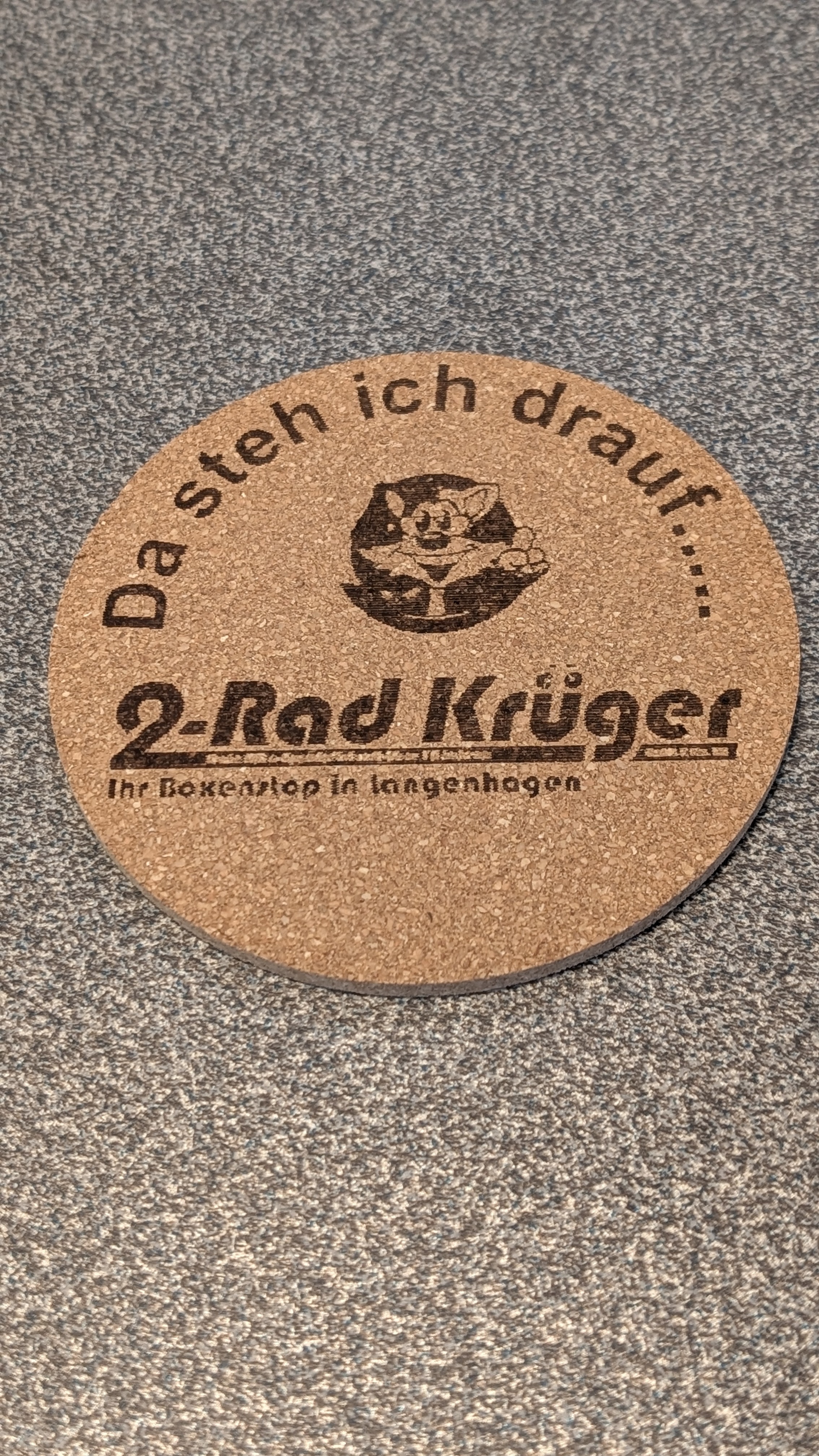 Bierdeckel Set 4 Stk. aus Kork