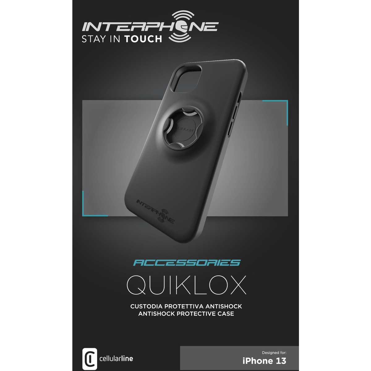Interphone-Quiklox Schockschutzhülle IPhone 13