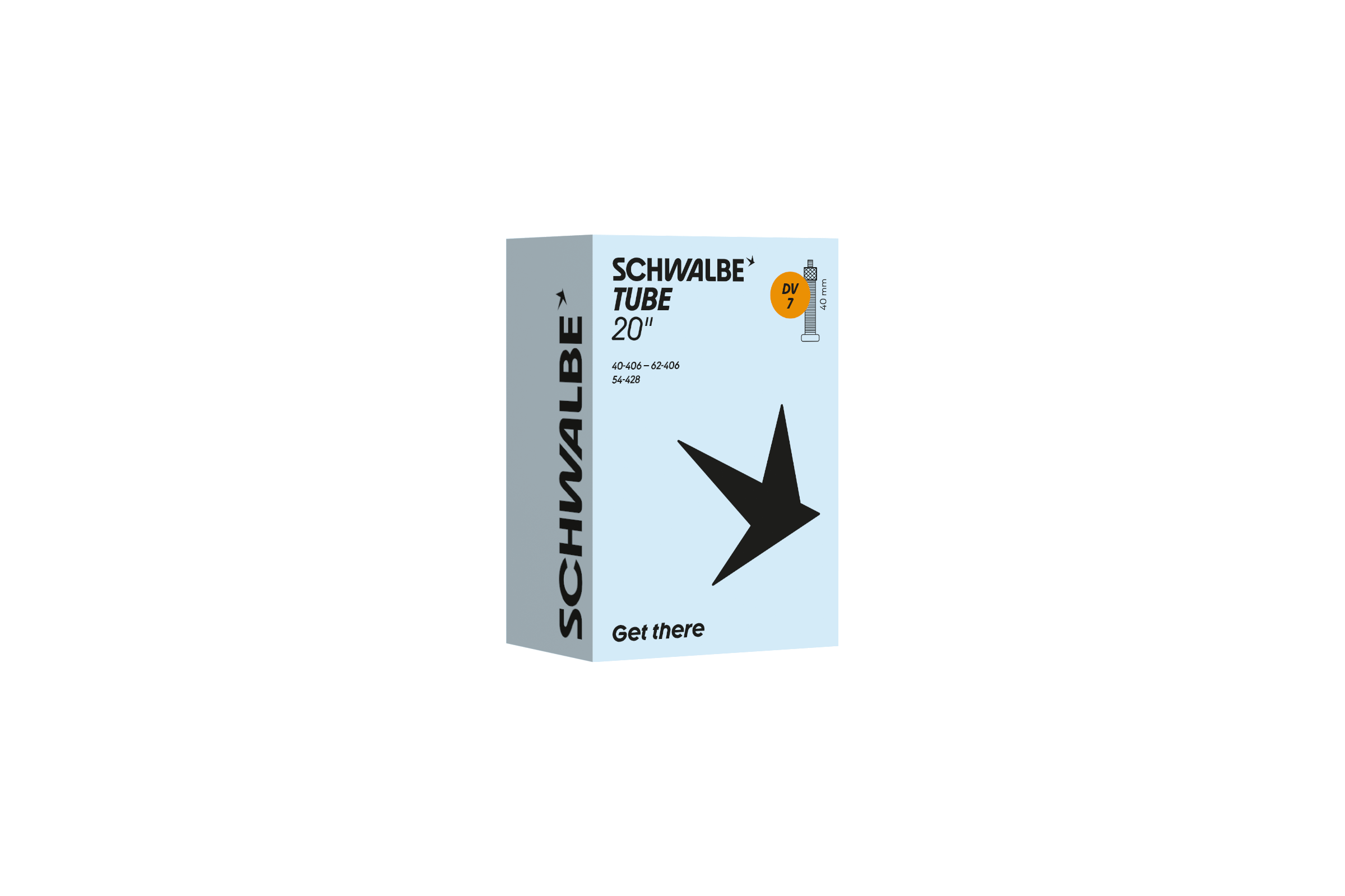 Schlauch "DV7" 20" SCHWALBE