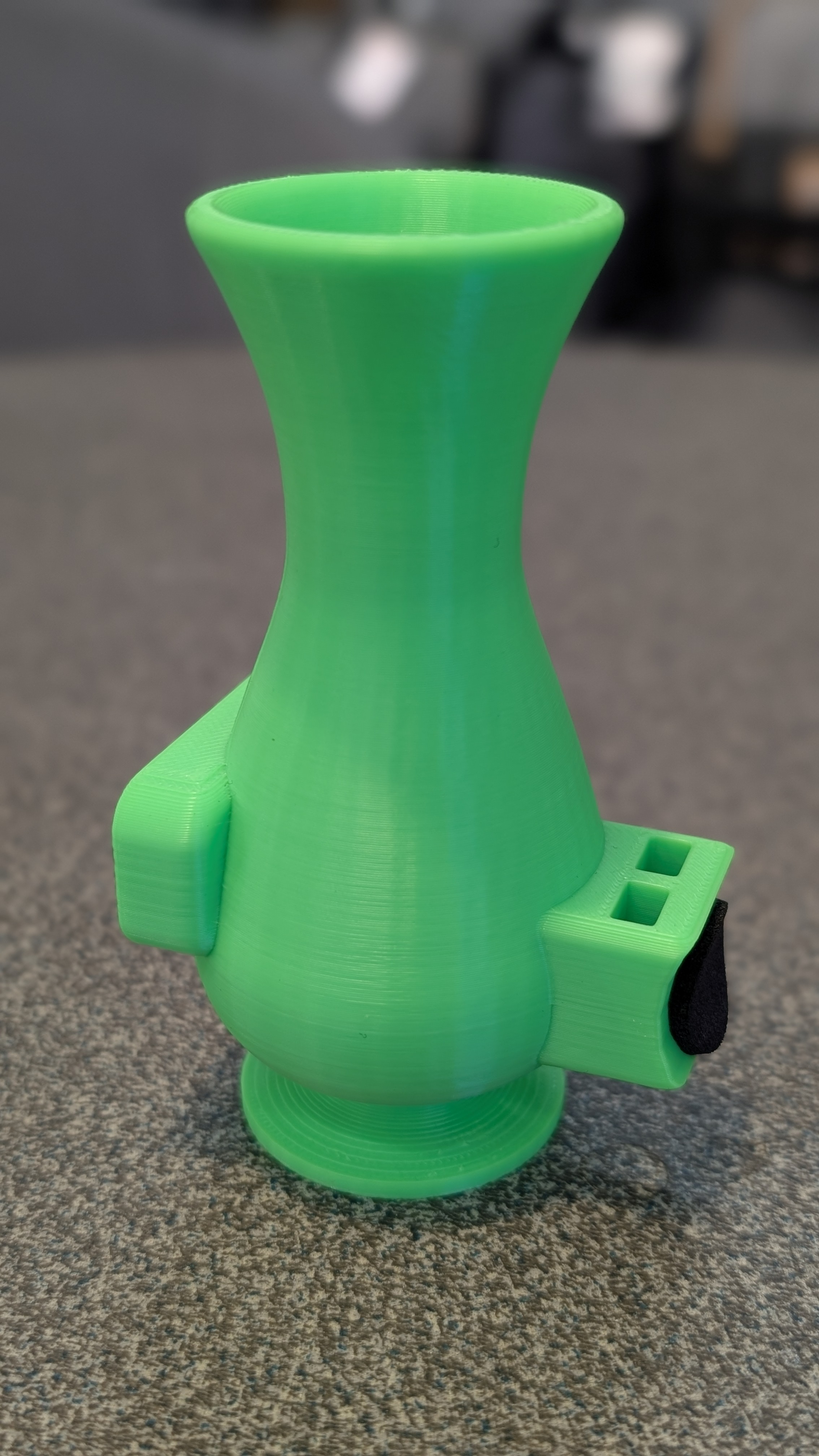 Blumenvase Zweirad-Krüger grün