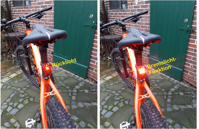 Lunivo "LYNX R Brake" Rücklicht