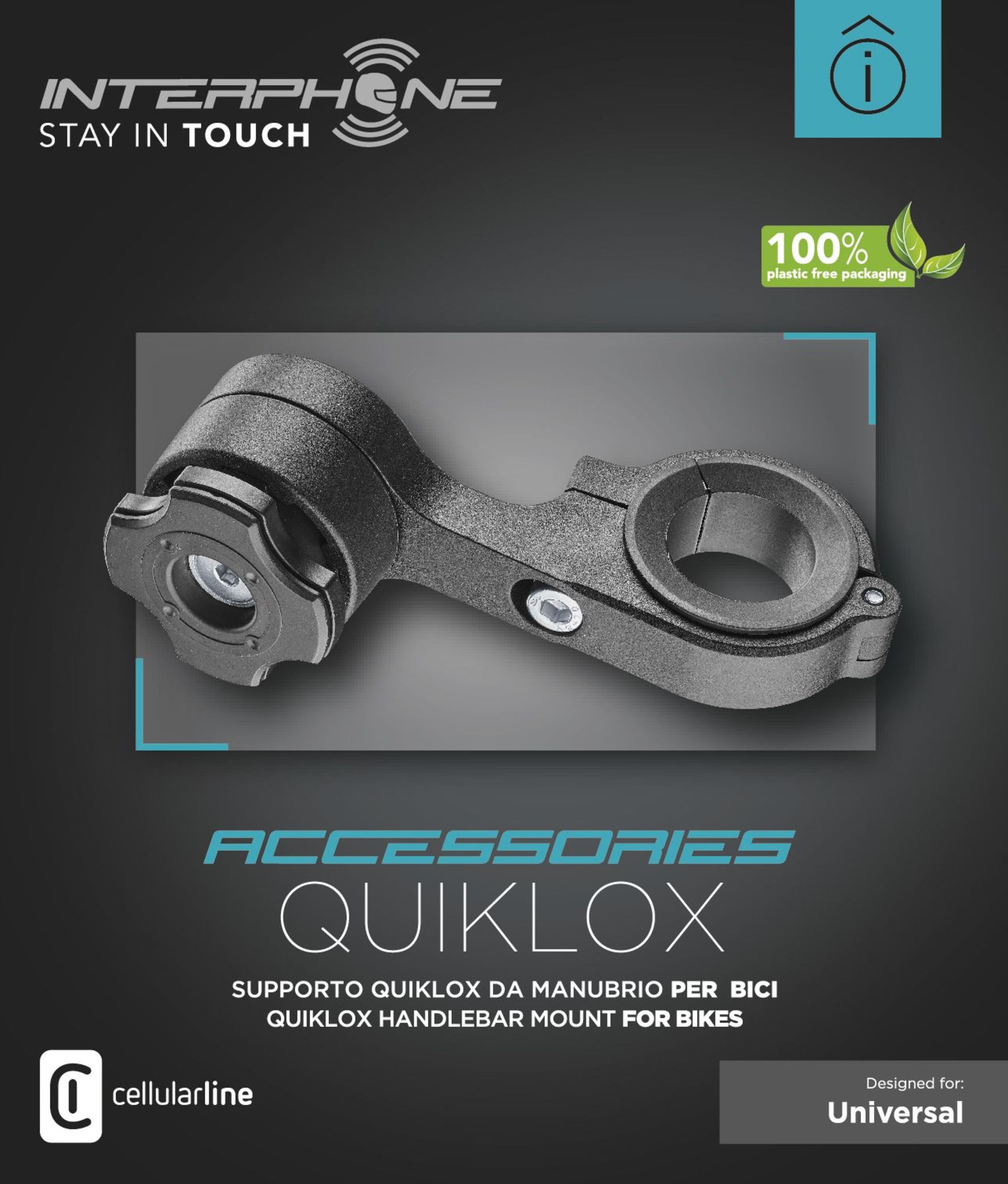 Quiklox - Universalhalterung für Fahrradlenker